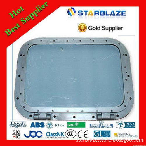 New coming hot selling rectangular windows for wheel house